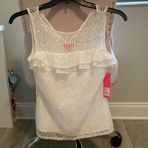 Lilly Pulitzer white tank